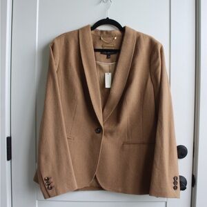 NWT Talbots Camel Hair Tan Jacket